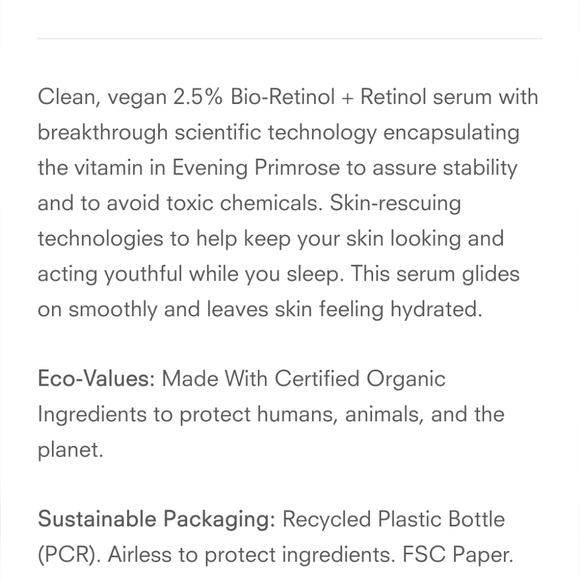 3/$20 NIB juice beauty stem cellular retinol overnight serum - Picture 2 of 3